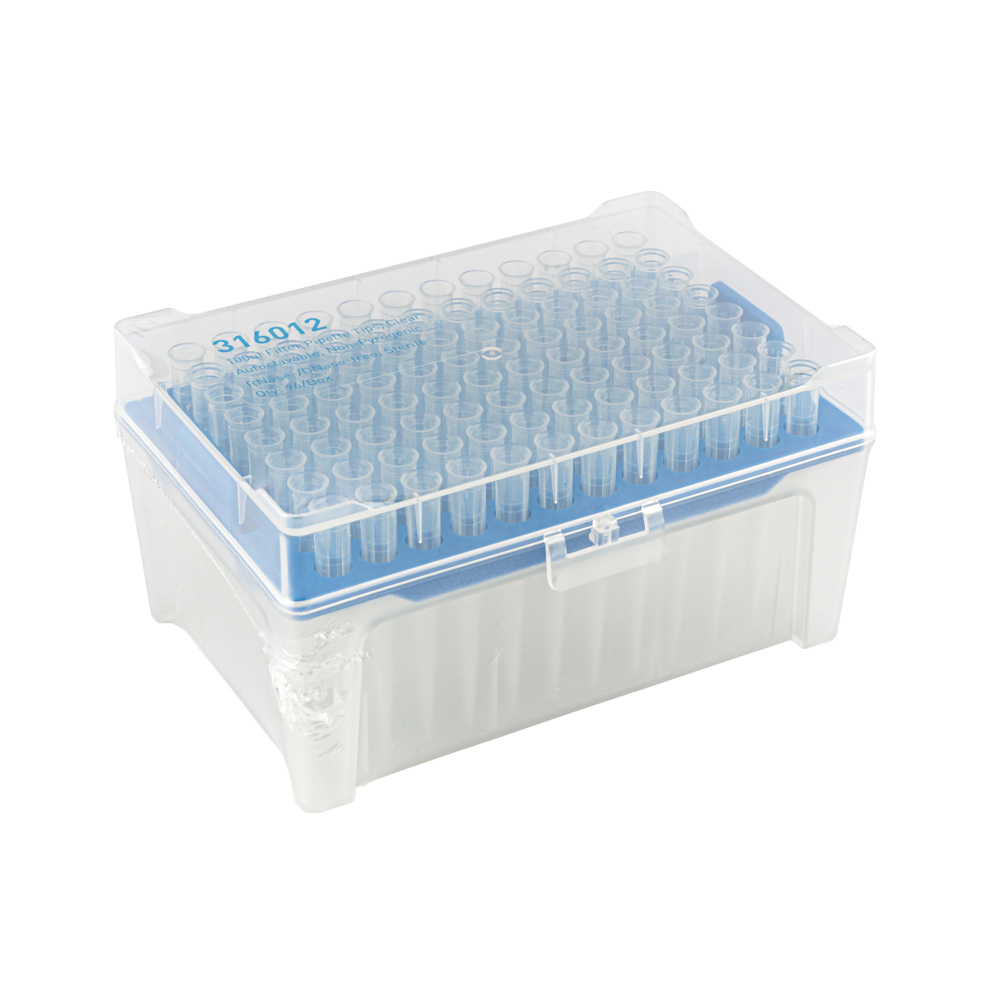 Наконечники ПЛР в штативі, NEST, фільтр, стерил., 100 мкл, 316012